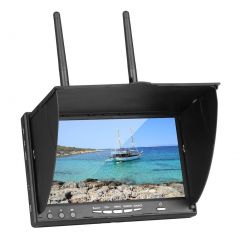 7'' TFT LCD FPV Monitor 5.8G 40CH Build-in Battery